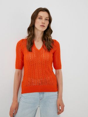 Пуловер о!тема оранжевый