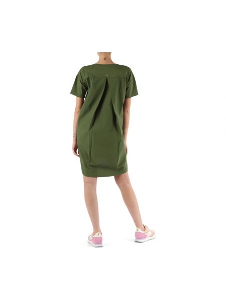Mini vestido de tela jersey Sun68 verde