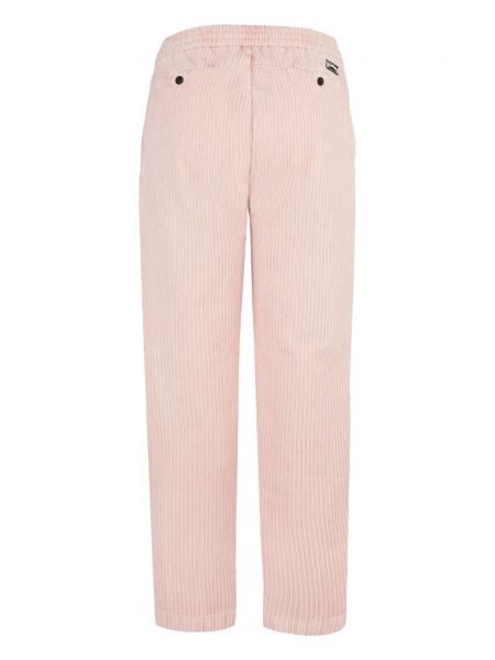 Manšestrové sportovní kalhoty Vilebrequin růžové