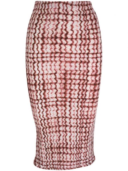 Kontrolleret pencil skirt Dorothee Schumacher brun