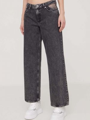 Дънки Karl Lagerfeld Jeans сиво