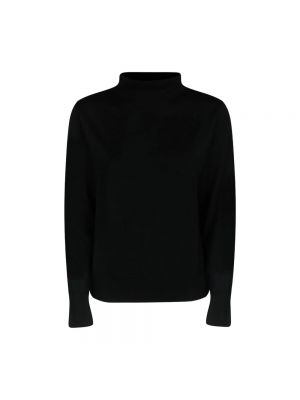 Sweter z wełny merino Selected Femme czarny