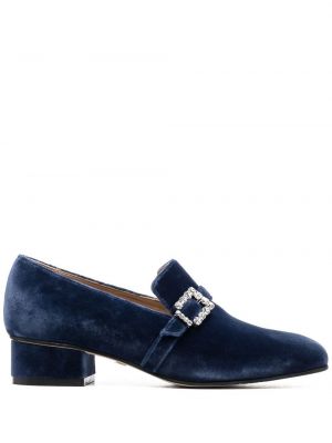 Pantofi loafer cu cataramă Stuart Weitzman albastru