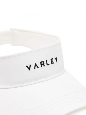 Haftowana czapka Varley biała