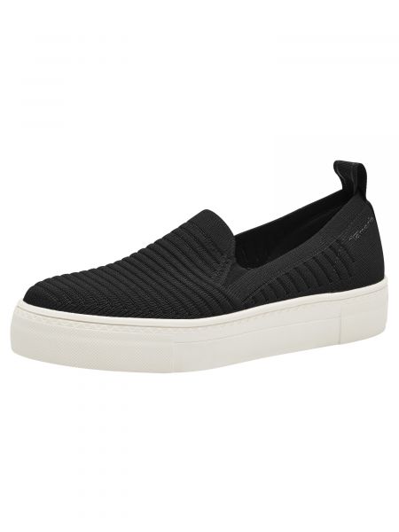 Slip-on ниски обувки Tamaris черно