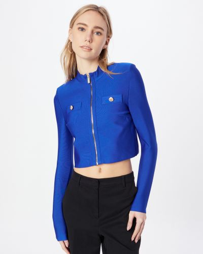 Prehodna jakna Karen Millen modra