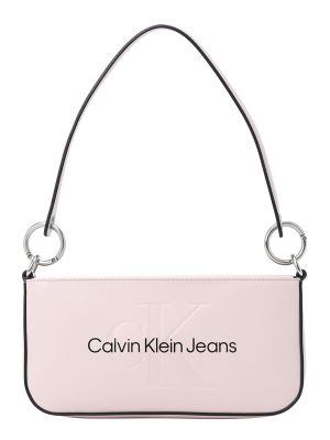 Torbica za čez ramo Calvin Klein Jeans roza