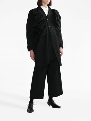 Vlněné kalhoty Comme Des Garçons černé
