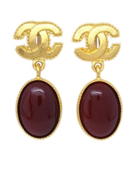 Σκουλαρίκια με κλιπ Chanel Pre-owned χρυσό