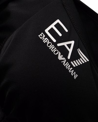 Bikini z nadrukiem Ea7 Emporio Armani czarny