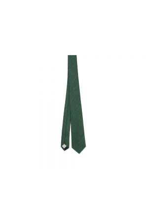 Leinen krawatte Tagliatore grün