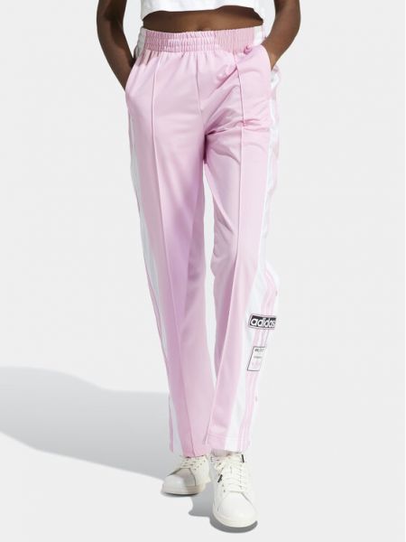 Sportinės kelnes Adidas rožinė