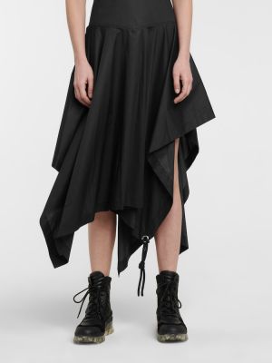 Sukienka midi bawełniana Moncler Genius czarna