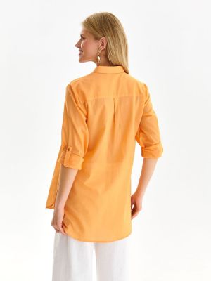 Košile s dlouhými rukávy Top Secret oranžová