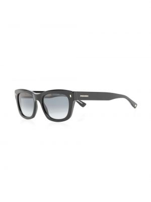 Spalvų gradiento rašto akiniai nuo saulės Dsquared2 Eyewear juoda