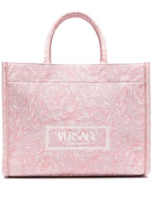 Geantă shopper cu imagine Versace