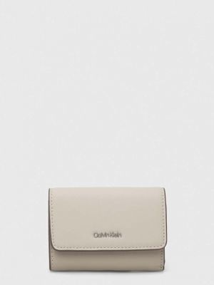 Beżowy portfel Calvin Klein