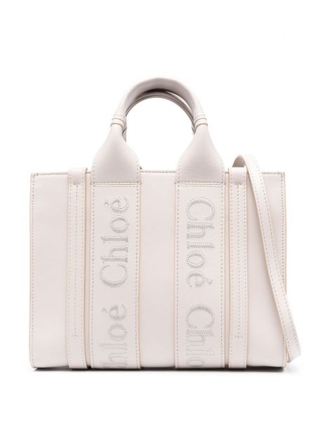 Δερμάτινη τσάντα shopper Chloé
