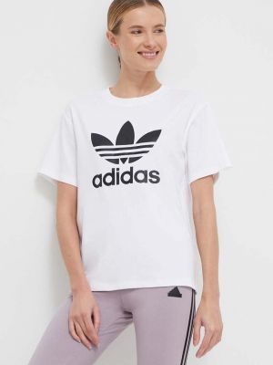Majica kratki rukavi Adidas Originals bež