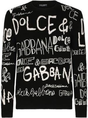 Sveter Dolce & Gabbana - čierna