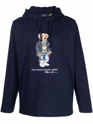 Bomull poloskjorte Polo Ralph Lauren blå