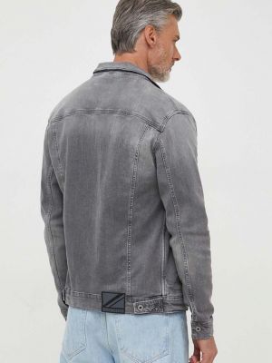 Džínová bunda Pepe Jeans šedá