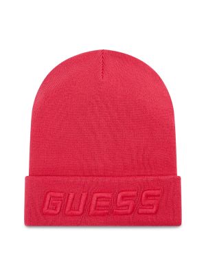 Čepice Guess růžový