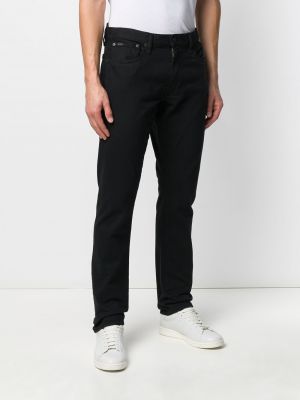 Slim fit skinny džíny Polo Ralph Lauren černé