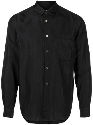 Риза бродирана с пейсли десен Black Comme Des Garçons черно