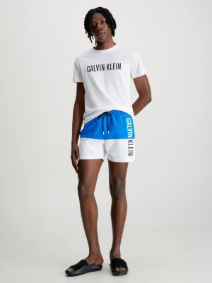 Polo Calvin Klein Swimwear biała