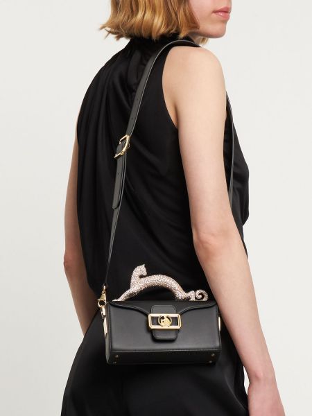 Bolso clutch Lanvin negro