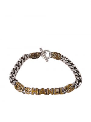 Chunky armband Chanel Pre-owned silber