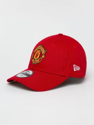Czerwona czapka z daszkiem New Era