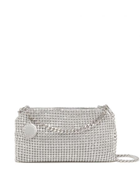 Kette taschen mit kristallen Stella Mccartney silber