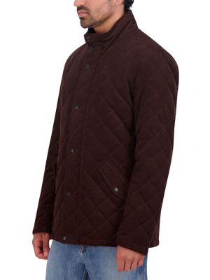 Вельветовая куртка Cole Haan коричневая