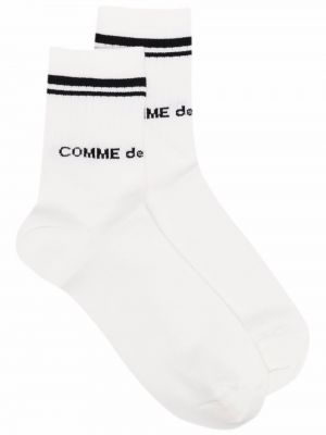 Sokker Comme Des Garçons Homme Plus hvit