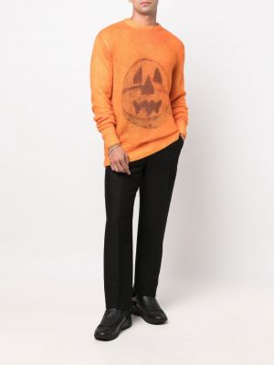 Sweter z nadrukiem z okrągłym dekoltem Givenchy