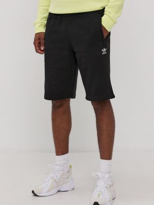 Kötött rövidnadrág Adidas Originals - fekete