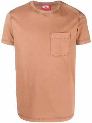 T-shirt Diesel brun