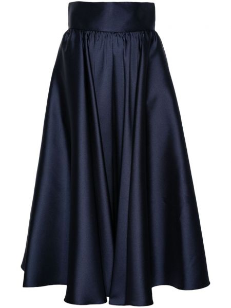 Σατέν φουντωτή φούστα Blanca Vita μπλε