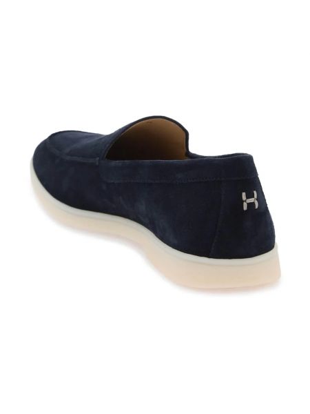Loafers de ante Henderson azul