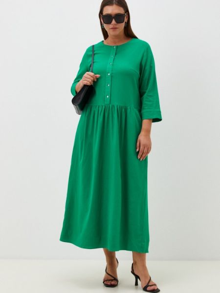 Платье Cleo зеленое