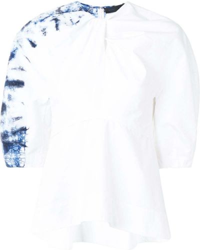 Blusa tie dye Proenza Schouler blanco