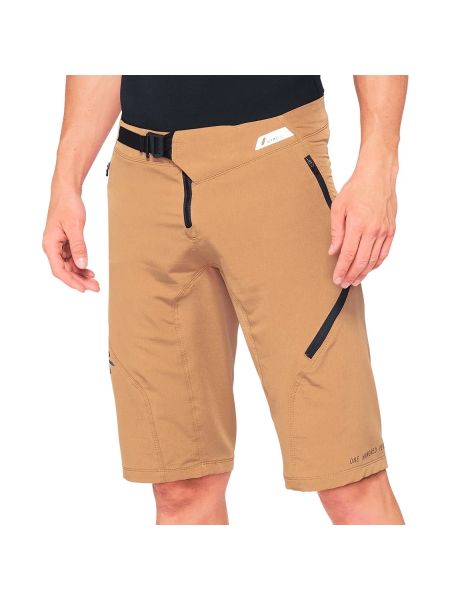 Pantaloni scurți 100% maro
