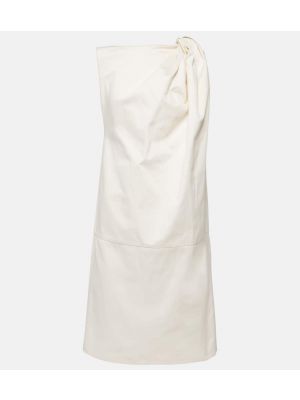 Mini vestido de lino de algodón Totême