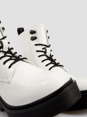 Білі шкіряні черевики Levi's®