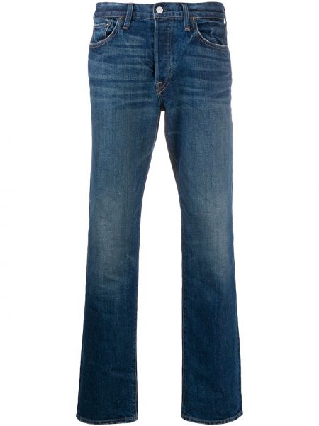 Niebieskie jeansy skinny slim fit Re/done