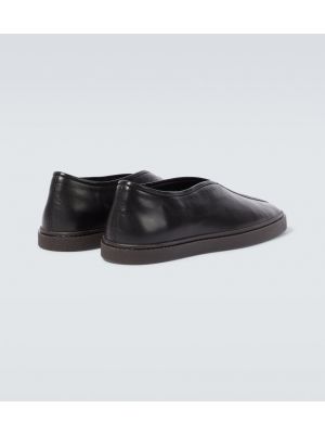 Pantofi loafer din piele Lemaire negru