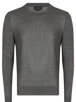 Пуловер Brioni серый