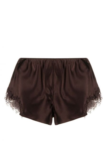 Blonder silke shorts Sainted Sisters brun